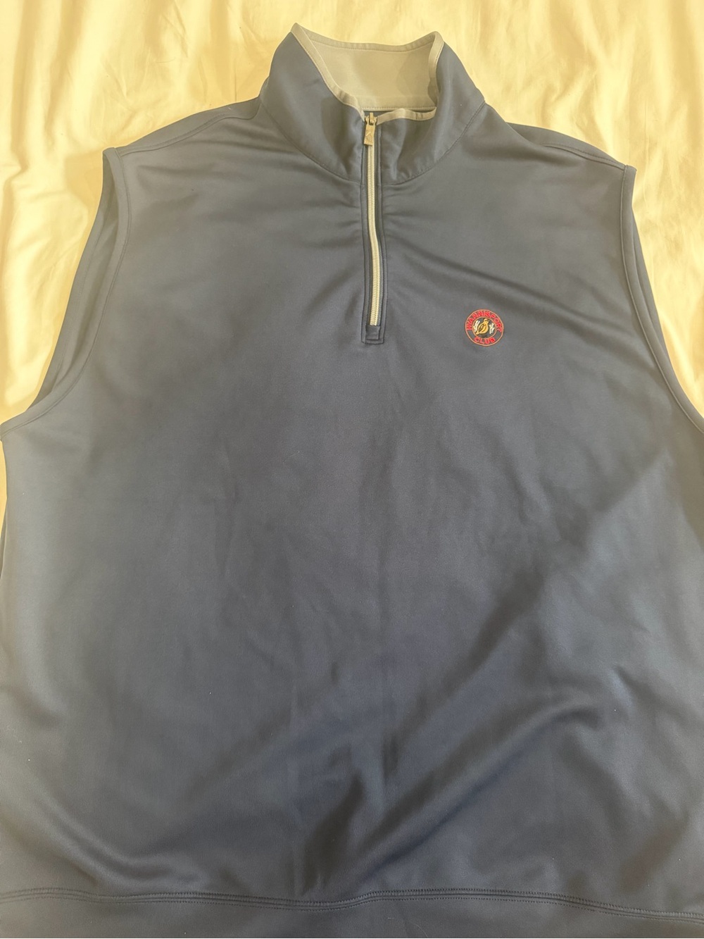 Hyannisport Club Sleeveless Vest Pullover Quarter Zip Antigua XXL